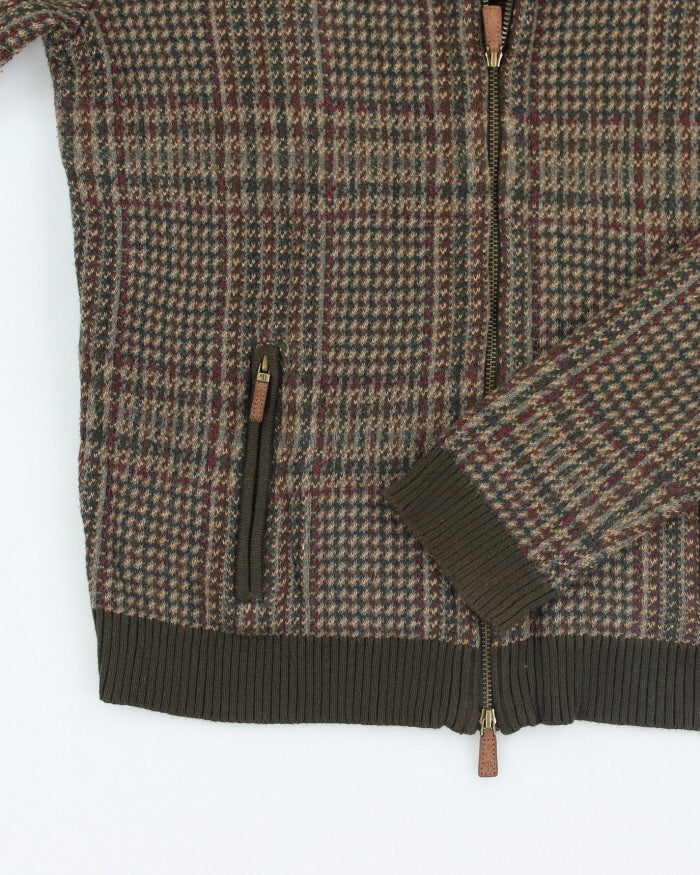 Vintage Ralph Lauren Zip-up Knit Jumper - M