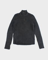 Vintage Ralph Lauren Quarter Zip Knit Jumper - M