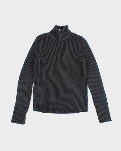 Vintage Ralph Lauren Quarter Zip Knit Jumper - M