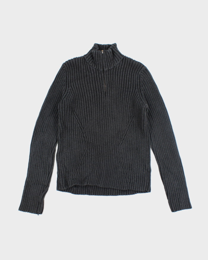 Vintage Ralph Lauren Quarter Zip Knit Jumper - M