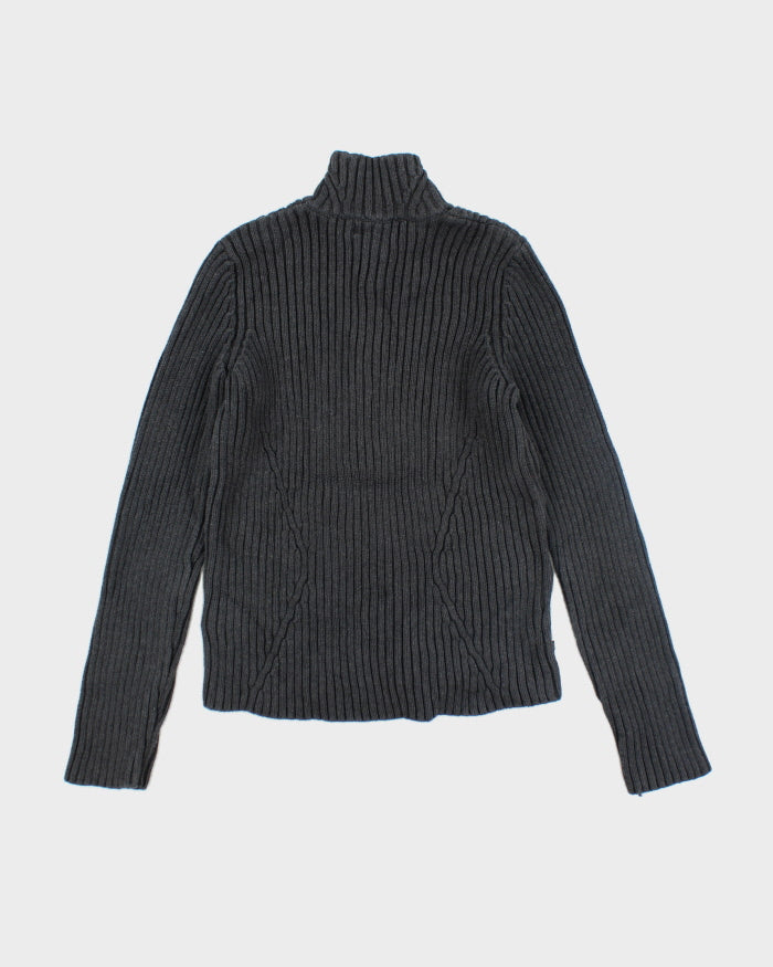 Vintage Ralph Lauren Quarter Zip Knit Jumper - M