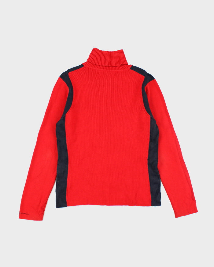 Vintage Tommy Hilfiger Roll Neck Jumper - XL