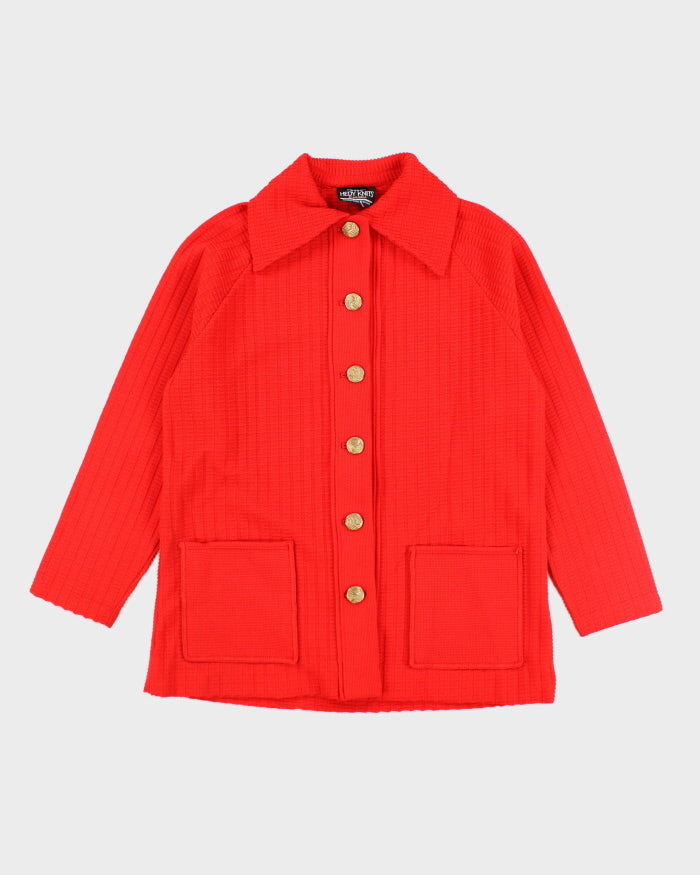 Vintage 70s Hedy Knit Cardigan - L