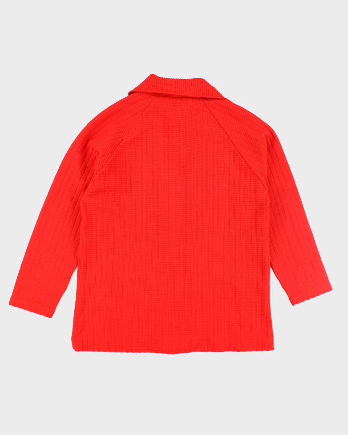 Vintage 70s Hedy Knit Cardigan - L