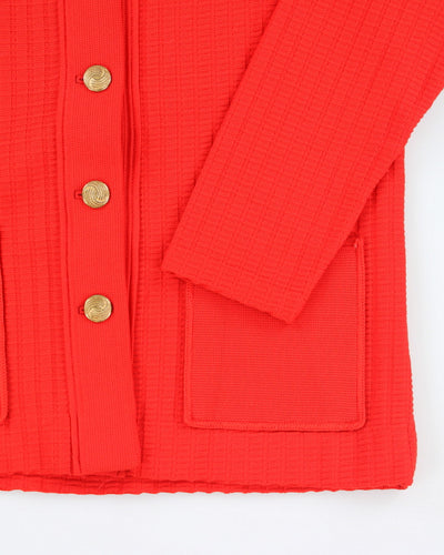 Vintage 70s Hedy Knit Cardigan - L