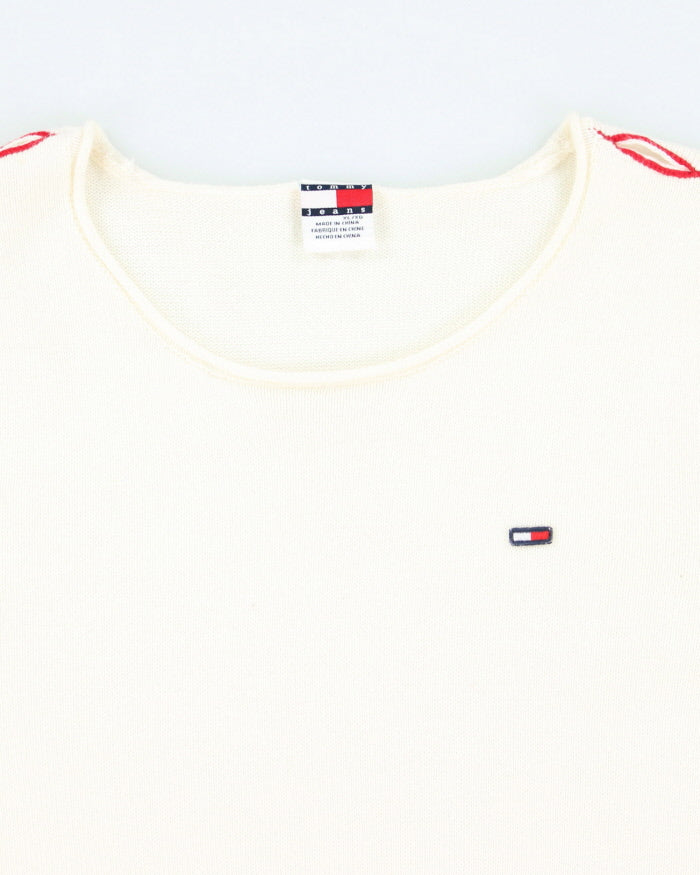 Vintage Tommy Hilfiger Knit Cut-out Jumper - XL