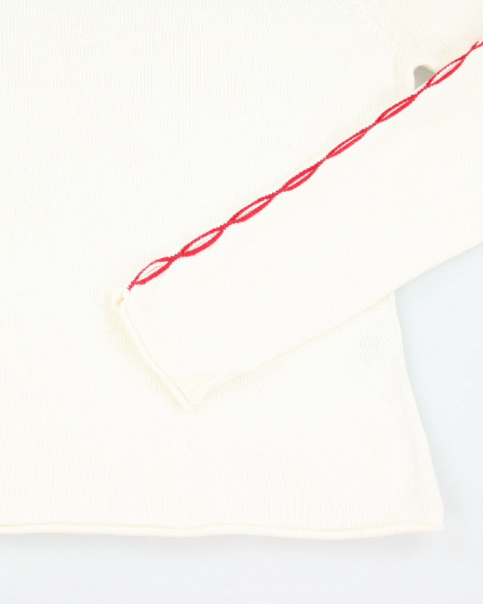 Vintage Tommy Hilfiger Knit Cut-out Jumper - XL