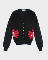 Moschino Wool Bow Cardigan - XS