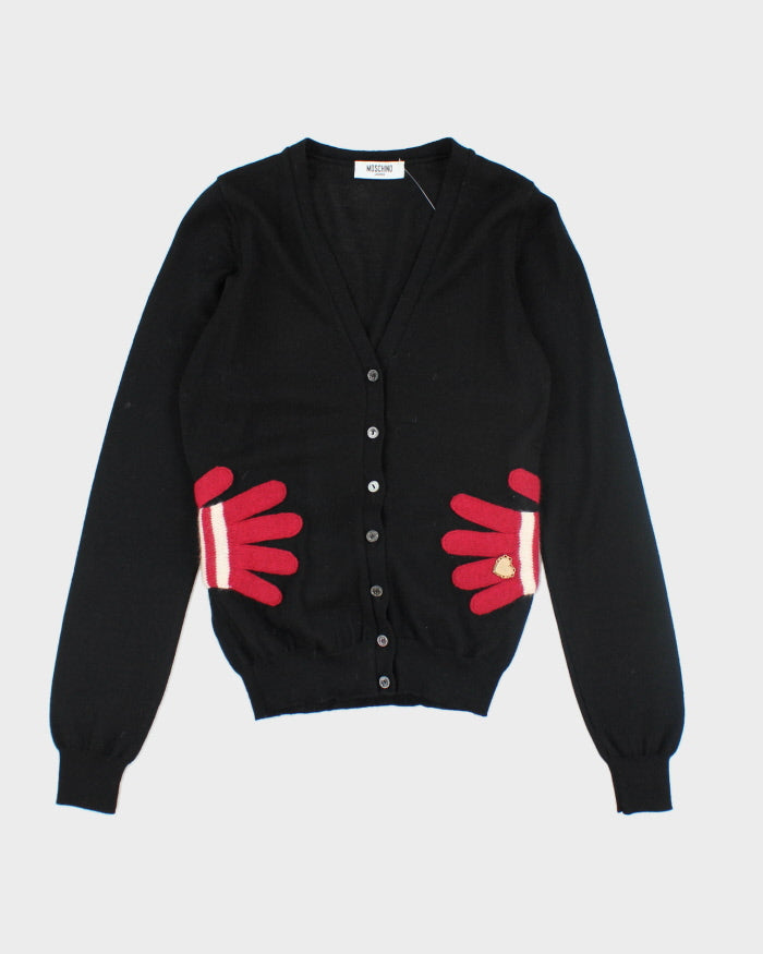 Moschino Wool Bow Cardigan - XS