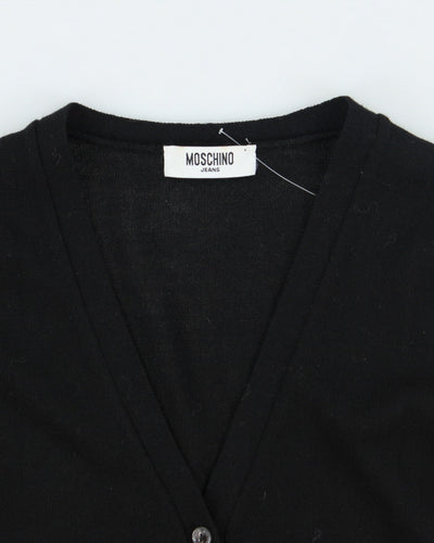 Moschino Wool Bow Cardigan - XS