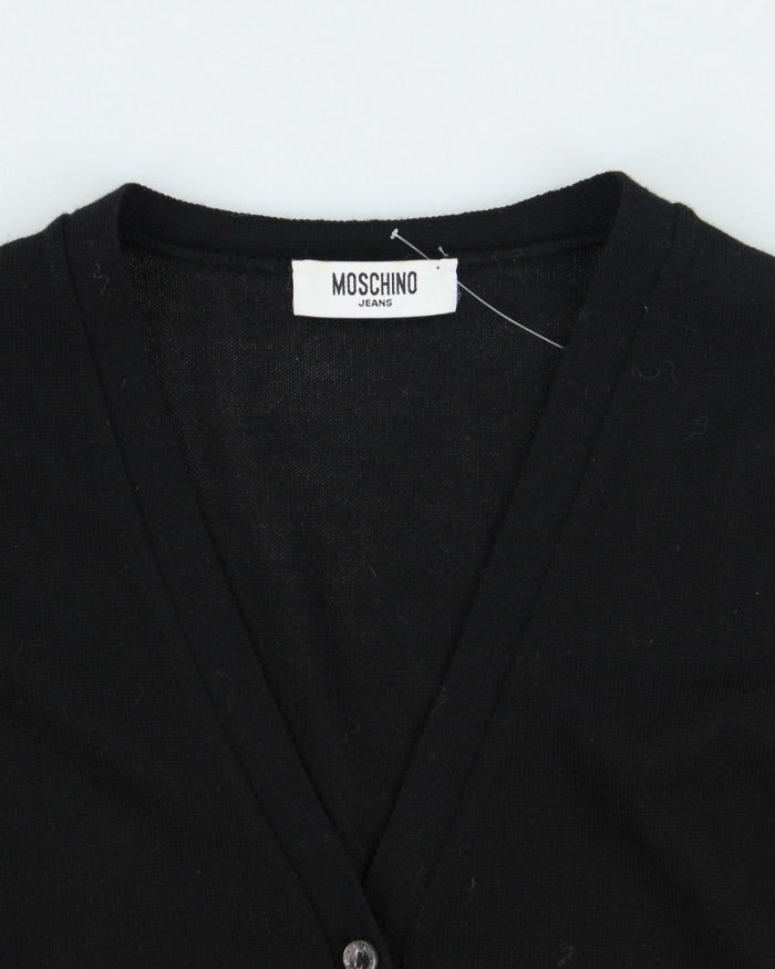 Moschino Wool Bow Cardigan - XS