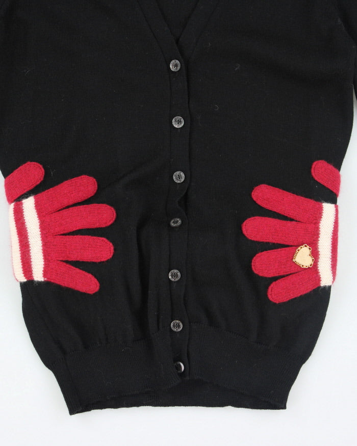 Moschino Wool Bow Cardigan - XS