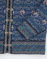 Vintage Women's Icelandic Patterned Clasp Close Cardigan - M