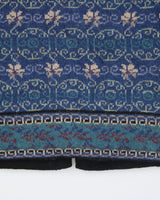 Vintage Women's Icelandic Patterned Clasp Close Cardigan - M