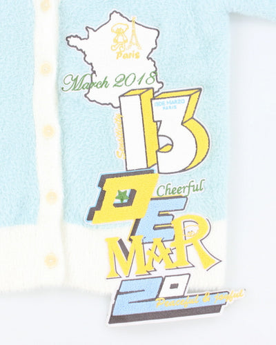 I3de Marzo Pairs March 2018 Patch Cardigan - M