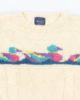 Vintage 80's Women's Woolrich Chunky Wool Knit Jumper - M
