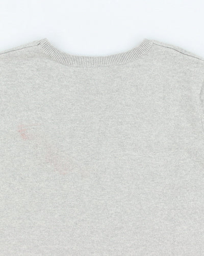 Izod Argyle Knit Jumper - L