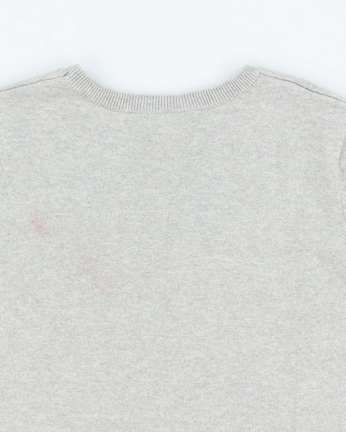 Izod Argyle Knit Jumper - L