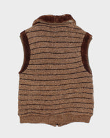 Vintage Jasper Wool &amp; Sheepskin Gilet - M