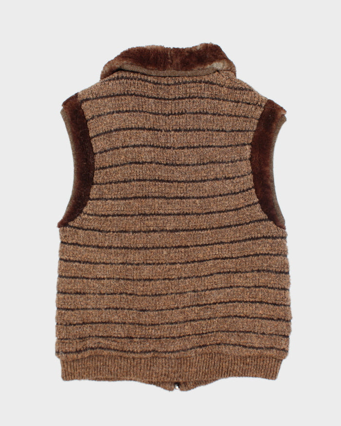 Vintage Jasper Wool & Sheepskin Gilet - M