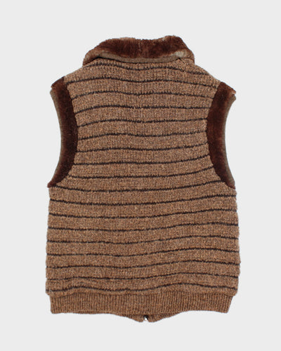 Vintage Jasper Wool & Sheepskin Gilet - M