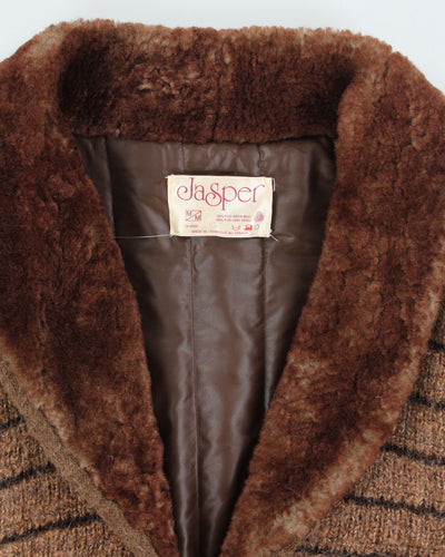 Vintage Jasper Wool & Sheepskin Gilet - M