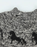 Vintage Wool Blend Horse jumper - M