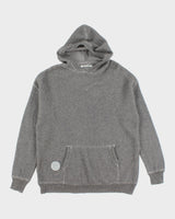 Onitsuka Tiger Grey Wool &amp; Mohair Blend Hooded Jumper- M