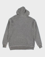 Onitsuka Tiger Grey Wool &amp; Mohair Blend Hooded Jumper- M