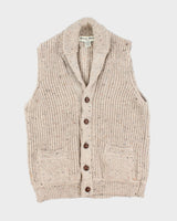 Vintage Aran Mor Merino Wool Tank Knit - L