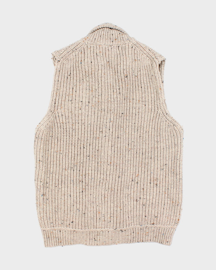 Vintage Aran Mor Merino Wool Tank Knit - L