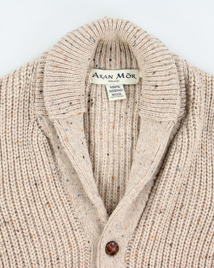 Vintage Aran Mor Merino Wool Tank Knit - L