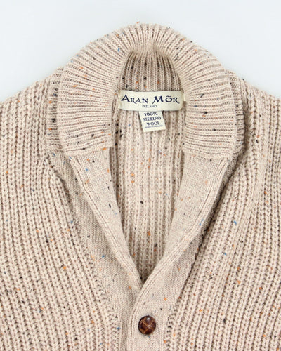Vintage Aran Mor Merino Wool Tank Knit - L