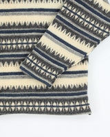 Vintage 80s Scandinavian Knit Jumper - L