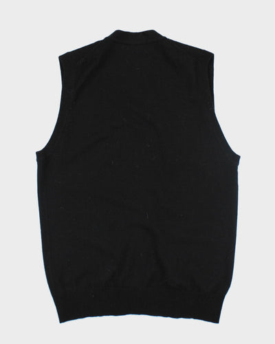 Vintage Snow Lotus Cashmere Tank Knit - M