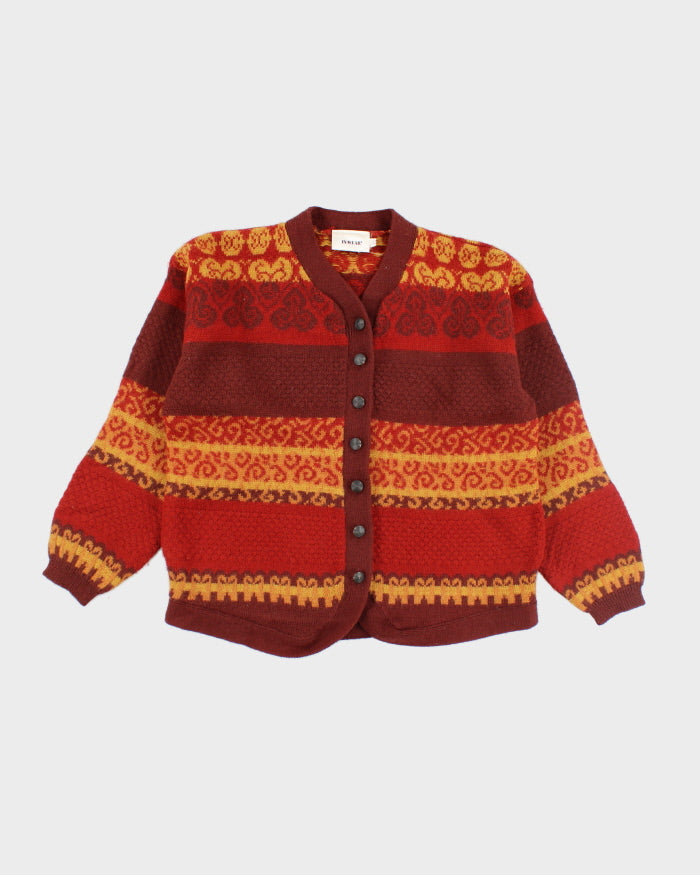 Vintage In-Wear Wool Blend Cardigan - M