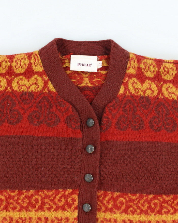 Vintage In-Wear Wool Blend Cardigan - M