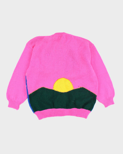 Vintage Alpaca Wassi Wool Cardigan - M