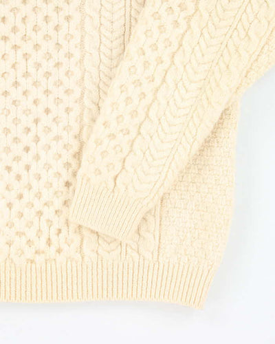 Vintage Carriagdon Wool Chunky Knit Jumper - S