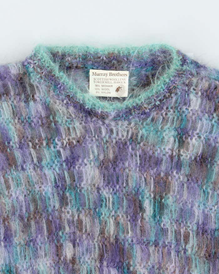 Vintage Murray Brothers Mohair &amp; Wool Blend Jumper - M