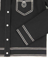 Sandro Button-up Knit Jumper - S