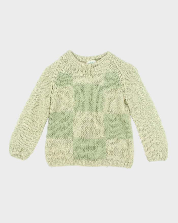 Vintage Bobbie Brooks Mohair &amp; Wool Blend Knit Jumper - M