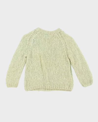 Vintage Bobbie Brooks Mohair & Wool Blend Knit Jumper - M