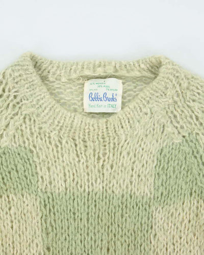 Vintage Bobbie Brooks Mohair & Wool Blend Knit Jumper - M