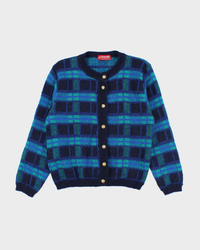 Vintage Pitlochry Mohair Blend Chunky Cardigan - M