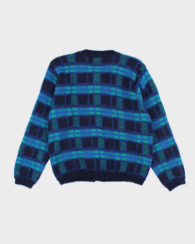Vintage Pitlochry Mohair Blend Chunky Cardigan - M