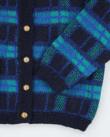 Vintage Pitlochry Mohair Blend Chunky Cardigan - M