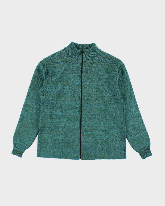 Vintage Pollen Wool Zip-UP Jumper - L