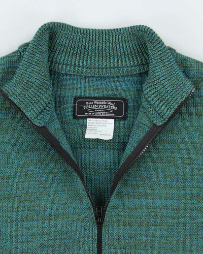 Vintage Pollen Wool Zip-UP Jumper - L