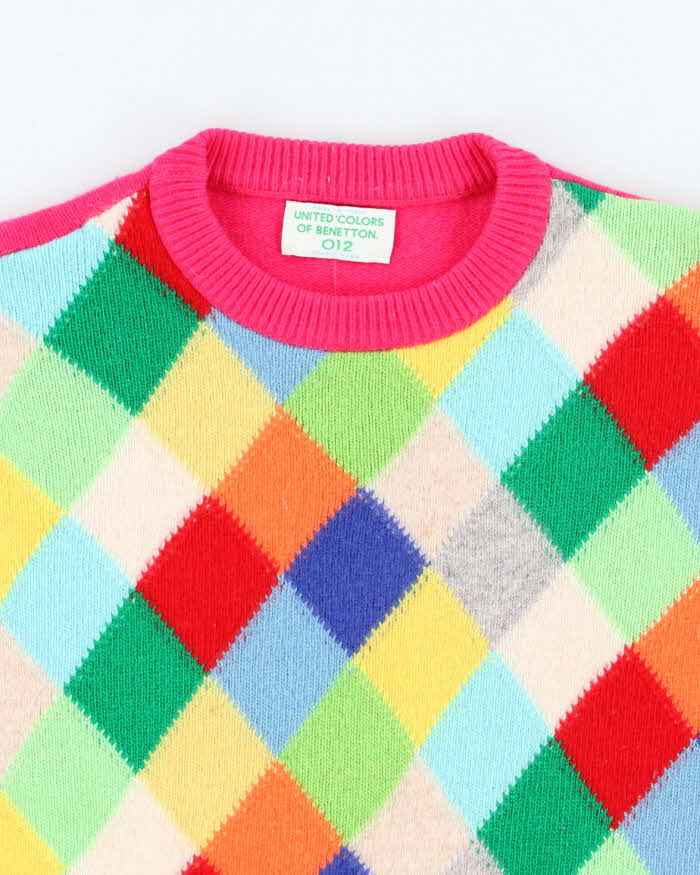 Vintage United Colours Of Benetton Knit Jumper - S